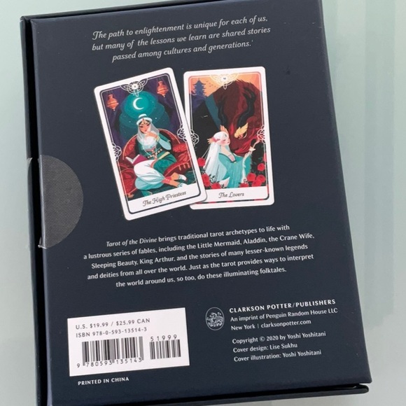 🌸3/$25 “Tarot of the Divine” cards & Guidebook - Picture 5 of 12